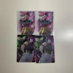 HUNTER×HUNTER ヒソカ カード 4枚セットのサムネイル