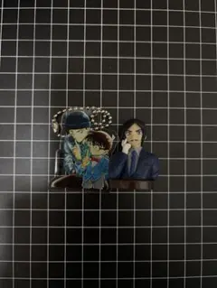 赤井-コナンのアクリルキーホルダー 諸伏高明フィギュア(チョコエッグ)