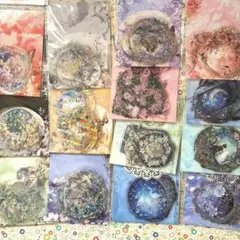 №47 コラージュ素材 フレークシール ステッカー