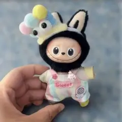 ミニラブブ　ぬい服 ぬいぐるみ用 ３点SET イニシャルラブブ　POP MART