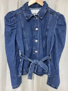 ONLY パフスリーブデニムトップスのサムネイル