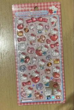 【限定品！！】ハローキティ ボンボンドロップシール