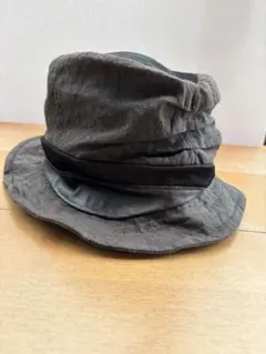 ダークグレー バケットハット
