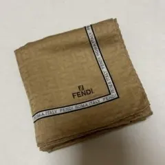 FENDI ハンカチ ズッカ柄 ブラウンのサムネイル