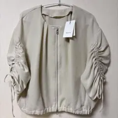 新品未使用　ドロストメッシュブルゾン 　　　　　　ワンピースやデニムにのサムネイル