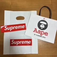 Supreme Aape ショッパー ステッカー　３点セット