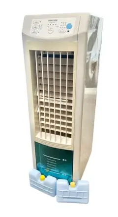 TEKNOS 冷風扇 スリムタイプ TCW-010 楽天市場】冷風扇 スポットクーラー 保冷剤パック付き 抗菌加工