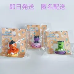 セリア ハロウィン モンスターズ カート レジン オブジェ 3点セットのサムネイル