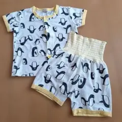 petit main ペンギン柄 パジャマ 90cm