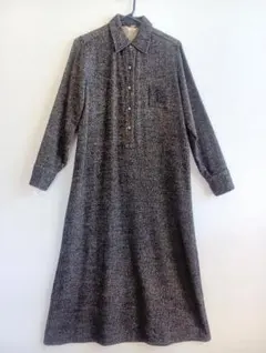 Four eleven こげ茶系 ロングワンピース