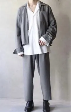 heugn ユーゲン shirt035 幾何学プリント柄シャツ 2 - メルカリ
