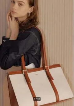 Herlipto Palma Tote Bag brown - メルカリ