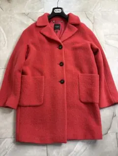 マックスマーラ　MaxMara アルパカモヘアシャギーコート　希少44 美品のサムネイル