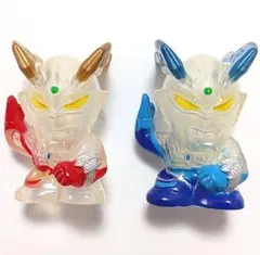 ウルトラマンゼロ指人形☆ルナミラクルゼロ＆ストロングコロナゼロ ルナミラクル…