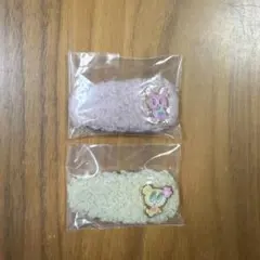 エンジェルブルーくじ　E賞　ボアヘアクリップ　カッペくん　ハナちゃん