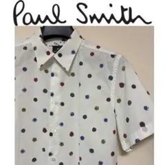 D221927 Paul Smith シルクニット切替ストライプシャツ - メルカリ