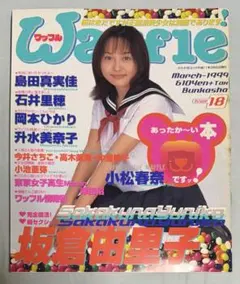 Waffle ワッフル 1999年3月号 No.18 小松春奈 ピンナップ付