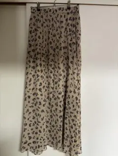 BEAUTY & YOUTH レオパード柄スカート