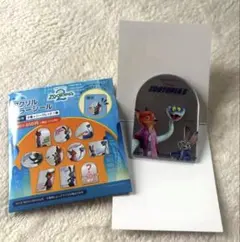 ズートピア2 アクリルミラーシール　シークレット　ニック　ジュディ　ゲイリー