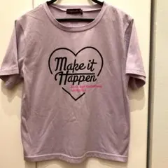 LOVETOXIC ラブトキシック 半袖TシャツパープルSサイズ