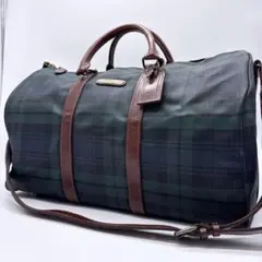 ポロラルフローレン　ボストンバッグ ショルダーバッグ　チェック 2way