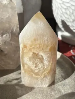 天然石　アゲート　ジオード　ポイント