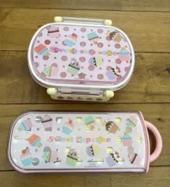 子供用弁当箱&カラトリーセット　スケーター