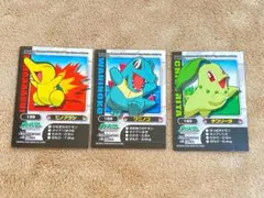ポケモンキッズ シールセット ヒノアラシ ワニノコ チコリータ