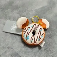 ミッキードーナツ型キーホルダー