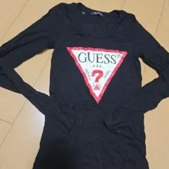 GUESS 長袖カットソー ブラック XSのサムネイル