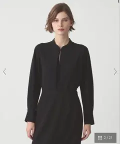 新品　Theory luxe Luve Walli Blouse ブラック