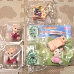 檸*♡様 シルバニアファミリー 人形セット カート付き