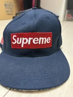 2025年最新】supreme キャップ ネイビーの人気アイテム - メルカリ