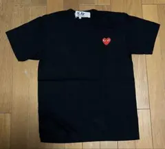 PLAY ブラック Tシャツ Sサイズ ハートロゴ