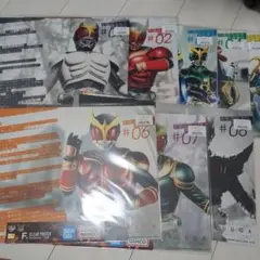 一番くじ　仮面ライダークウガ　F賞　クリアポスター　#1〜8コンプセット