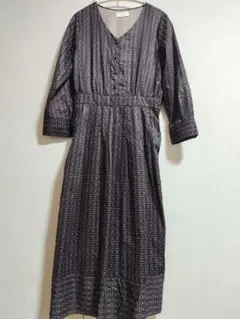 OPAQUE.CLIP 幾何学柄　ワンピース