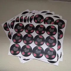 Thank You シール 10枚　シート