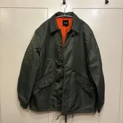 BEAMS ミリタリージャケット XL オリーブグリーン