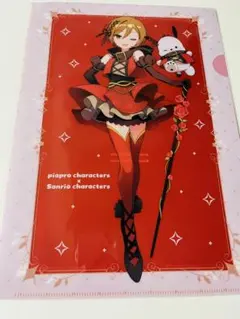 新品　ピアプロキャラクターズ×サンリオキャラクターズ　クリアファイル　MEIKO