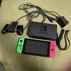 Nintendo Switch 本体 ネオングリーン/ネオンピンク