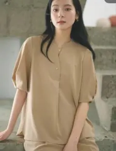 OPAQUE.CLIP タックスリーブブラウスのサムネイル