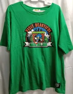 SONIC THE HEDGEHOG Tシャツ グリーン