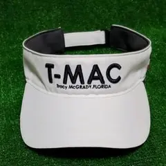 T-MAC ゴルフ サンバイザー 白 ホワイト ユニセックス バイザー 可愛いのサムネイル