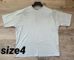 AURALEE HIGH GAUGE DOUBLE CLOTH TEE