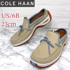 ✨極美品✨COLE HAAN デッキシューズ 本革 ベージュ 23cm