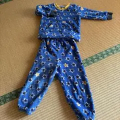 星柄フリースパジャマ サイズ110