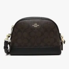【 COACH 】ショルダーバッグ ブラウン ブラック