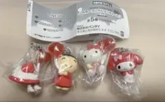 サンリオ カラーコレクションチャーム ハローキティ マイメロディ等4点セット