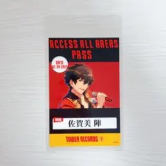 あんスタ タワレコ バックステージパス 鳴上嵐① あんスタ タワレコ 特典 バックステージパス風カード バクステパス 鳴