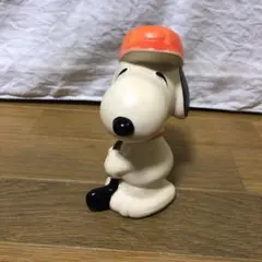 スヌーピー フィギュア 貯金箱 アンティーク